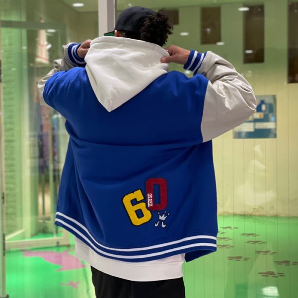 画像14: 【ラストMのみ】KINGSIZE(キングサイズ)“MELTON STADIUM JACKET” (14)