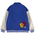 画像2: 【ラストMのみ】KINGSIZE（キングサイズ）“MELTON STADIUM JACKET” (2)