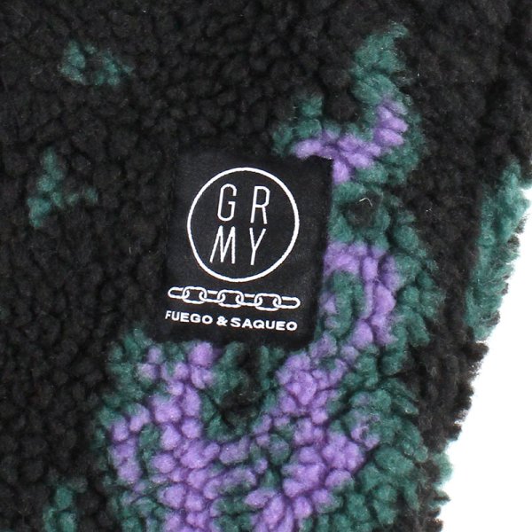 画像7: 【ラストMのみ】GRIMEY / GRMY (グライミー) “LOST BOYS ALL OVER JACQUARD SHERPA PANTS” (7)