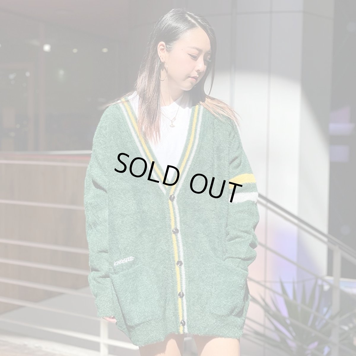 画像11: KINGSIZE（キングサイズ）“LOGO CARDIGAN” (11)