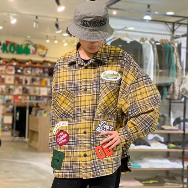 画像14: KINGSIZE（キングサイズ）“CHECK CPO SHIRT” (14)