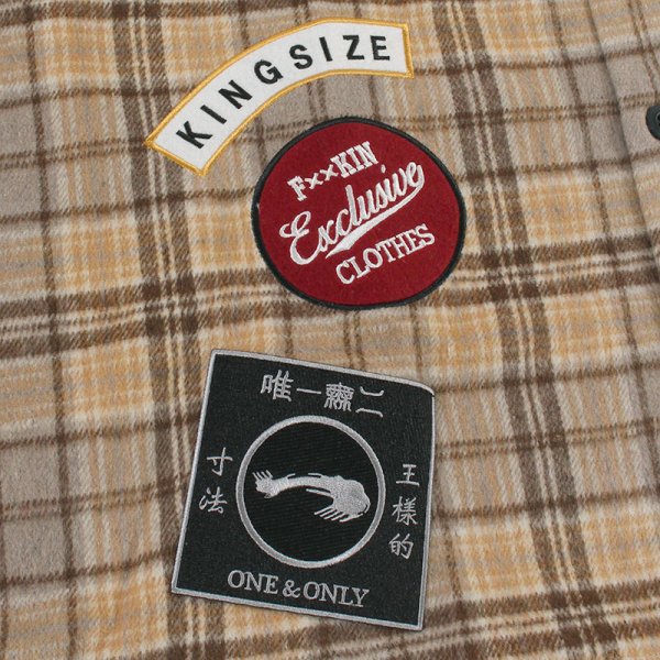 画像6: KINGSIZE(キングサイズ)“CHECK CPO SHIRT” (6)