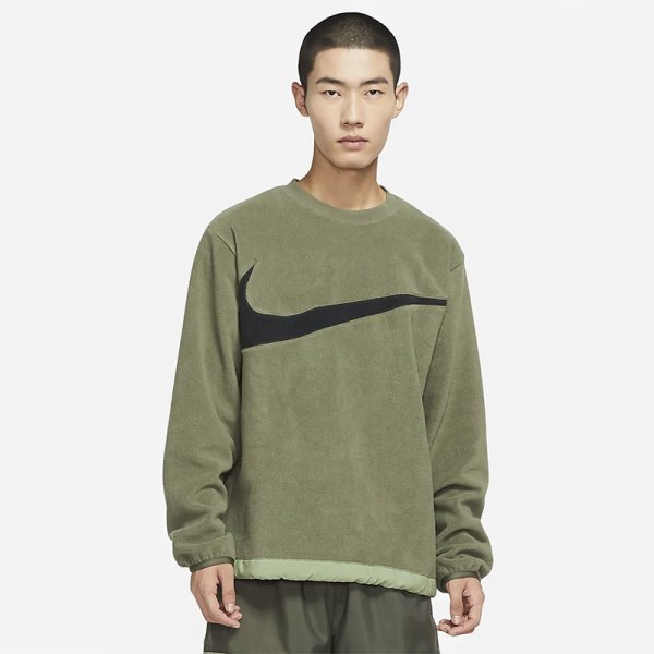 画像13: NIKE(ナイキ) “クラブ+ フリース ウィンタライズド クルーネック” (13)