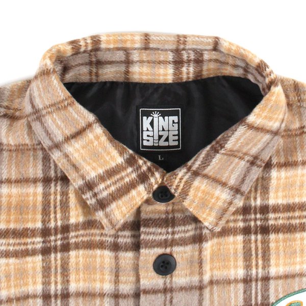 画像3: KINGSIZE(キングサイズ)“CHECK CPO SHIRT” (3)
