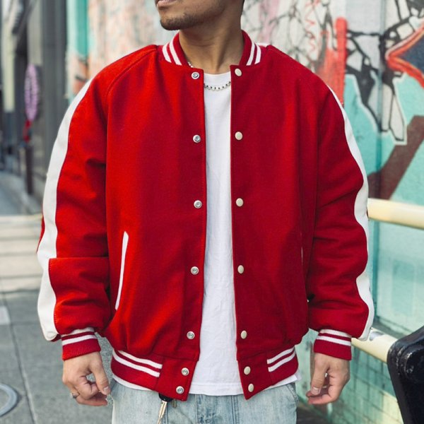 画像16: 【ラストMのみ】KINGSIZE（キングサイズ）“KING AWARD STADIUM JACKET” (16)