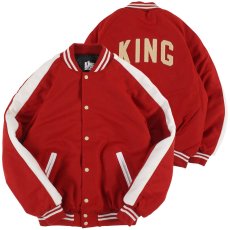 画像1: 【ラストMのみ】KINGSIZE（キングサイズ）“KING AWARD STADIUM JACKET” (1)