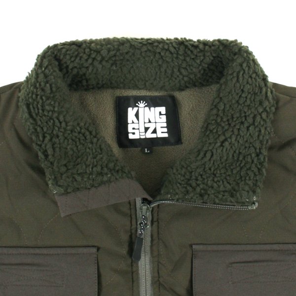 画像3: KINGSIZE（キングサイズ）“BOA QUILT JACKET” (3)