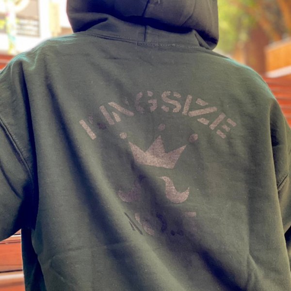 画像13: 【ラストMのみ】KINGSIZE（キングサイズ）“No.5 HOOD SWEAT” (13)