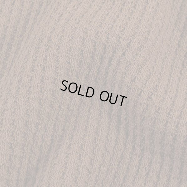 画像8: 【ラストLのみ】BUDS（バッズ）“WAFFLE HUTON CREW NECK” (8)