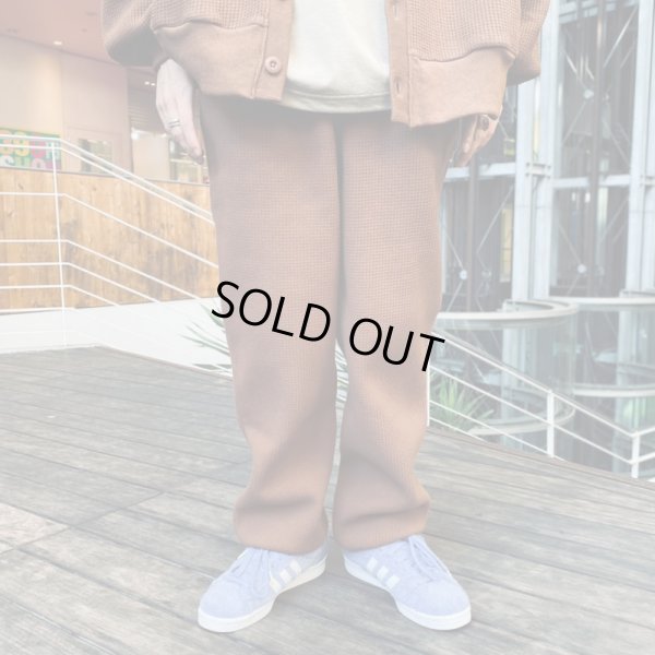 画像10: 【ラストXLのみ】BUDS（バッズ） “WAFFLE HUTON PANTS” (10)