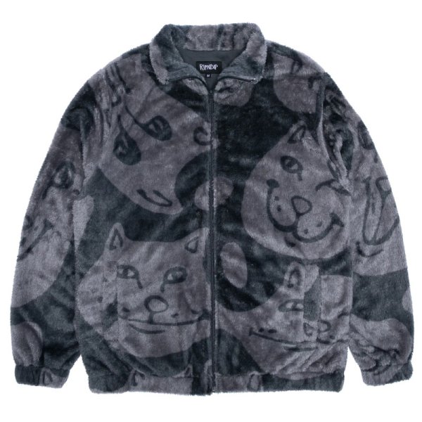 画像1: 【ラストLのみ】RIPNDIP (リップンディップ) “MANY FACES SHERPA JACKET” (1)