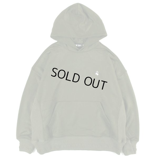 画像1: 【ラストXLのみ】BUDS（バッズ）“HARSH FRUIT LIAR LOOSE HOODIE” (1)