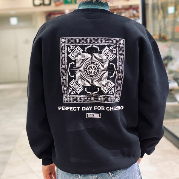 画像12: 【ラストXXLのみ】BUDS（バッズ）“NAVIGATOR CREW SWEAT” (12)