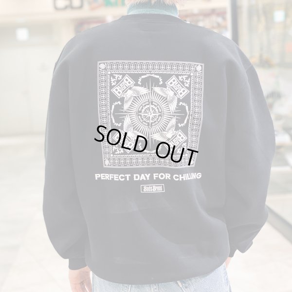 画像12: 【ラストXXLのみ】BUDS（バッズ）“NAVIGATOR CREW SWEAT” (12)