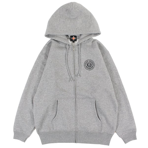 画像2: 【ラストXLのみ】BUDS（バッズ）“EAGLE ZIP HOOD” (2)