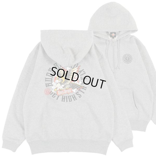 画像1: 【ラストXLのみ】BUDS（バッズ）“EAGLE ZIP HOOD” (1)