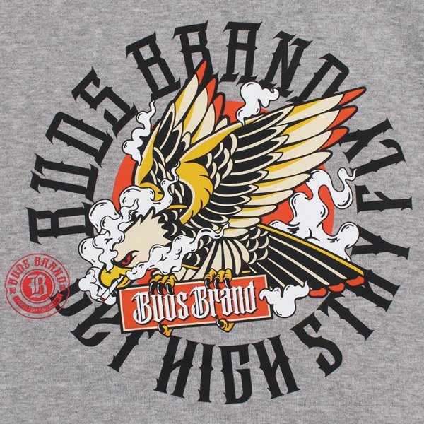 画像6: 【ラストXLのみ】BUDS（バッズ）“EAGLE ZIP HOOD” (6)