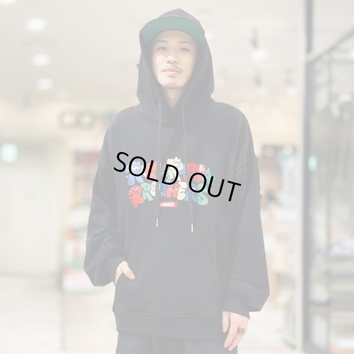 画像11: 【ラストLのみ】KINGSIZE（キングサイズ）“ｘRAGGARAGGA BROTHERS HOODY” (11)