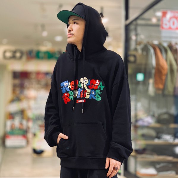 画像12: 【ラストLのみ】KINGSIZE(キングサイズ)“xRAGGARAGGA BROTHERS HOODY” (12)