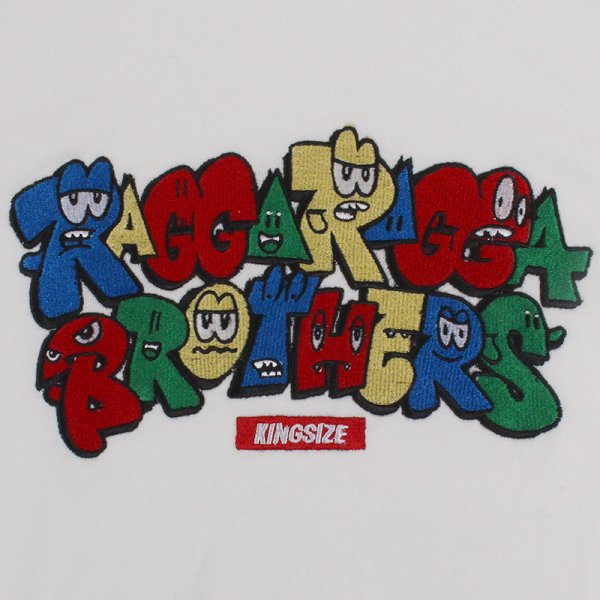 画像4: 【ラストLのみ】KINGSIZE（キングサイズ）“ｘRAGGARAGGA BROTHERS HOODY” (4)