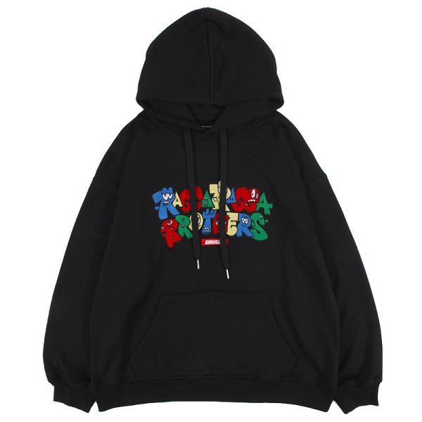画像1: 【ラストLのみ】KINGSIZE（キングサイズ）“ｘRAGGARAGGA BROTHERS HOODY” (1)