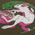 画像7: 【ラストXXLのみ】BUDS（バッズ）“RABBITS AND THE MOON CREW” (7)