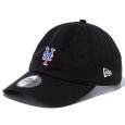 画像7: NEWERA（ニューエラ）“MLB Casual Classic ニューヨーク・メッツ ミッドロゴ ブラック × スノーホワイト/ロイヤル/オレンジエイド” (7)
