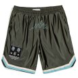 画像2: 【ラストXLのみ】GRIMEY / GRMY (グライミー) “FIRE ROUTE BASKET SHORTS” (2)