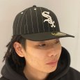 画像7: NEWERA（ニューエラ）“LP 59FIFTY MLB Pinstripe シカゴ・ホワイトソックス ブラック” (7)