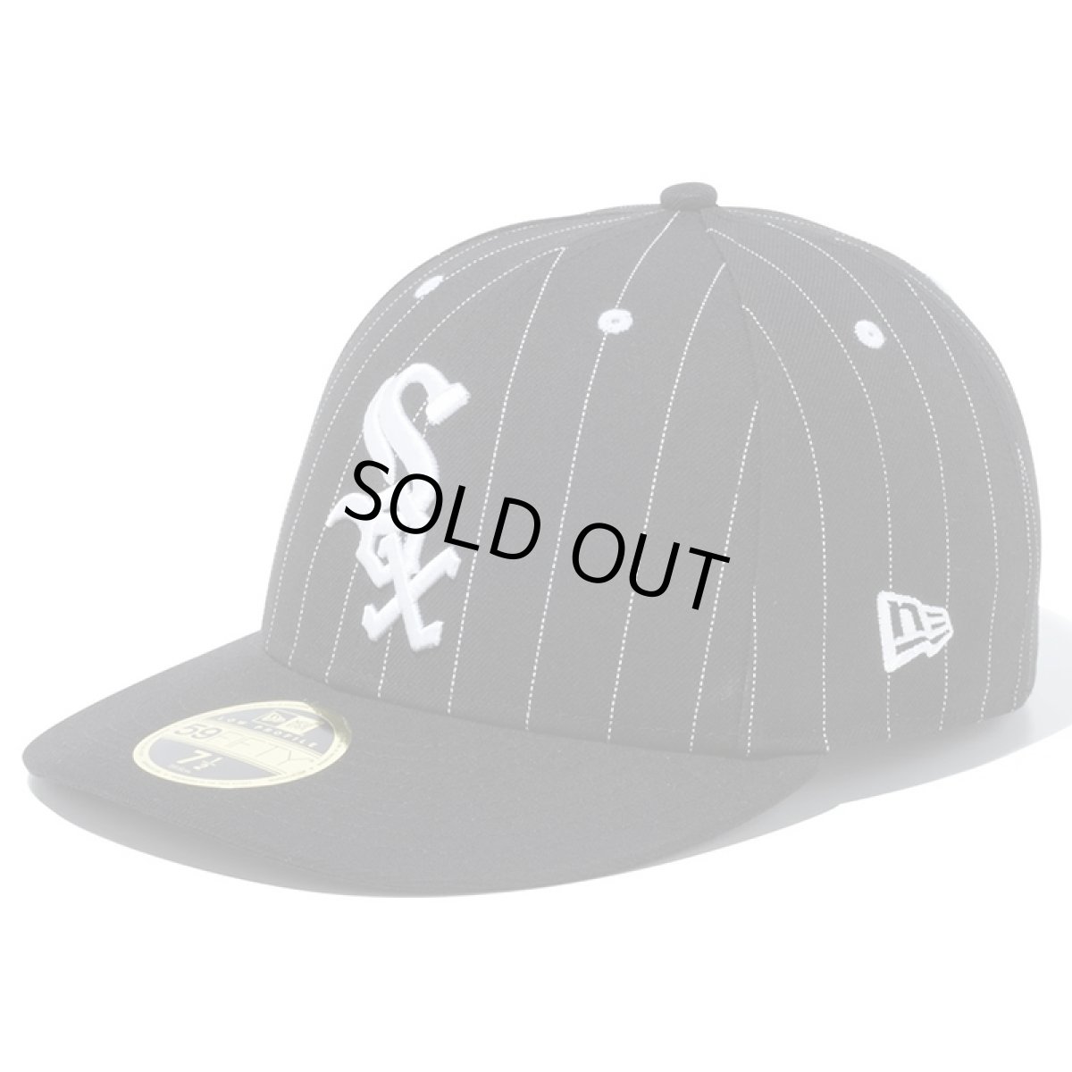 画像1: NEWERA（ニューエラ）“LP 59FIFTY MLB Pinstripe シカゴ・ホワイトソックス ブラック” (1)