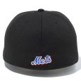 画像3: 【ラスト7 5/8 (60.6cm)のみ】NEWERA（ニューエラ）“59FIFTY MLB Pins ニューヨーク・メッツ ブラック” (3)