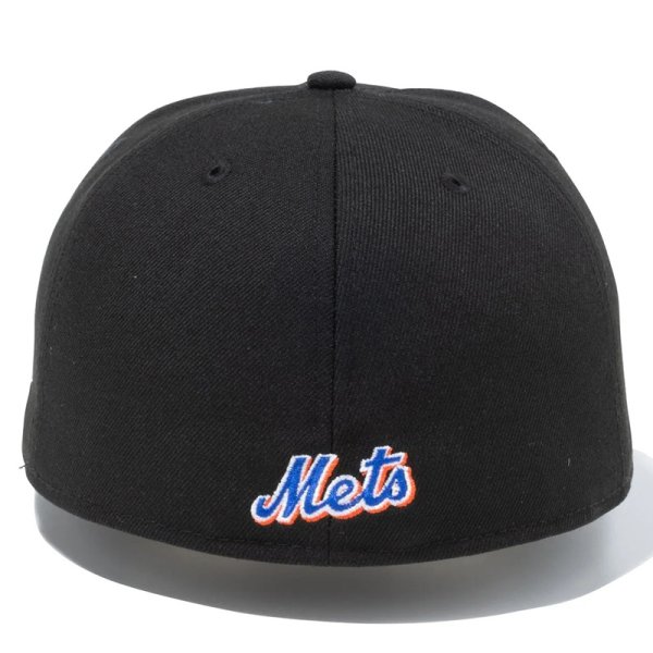 画像3: 【ラスト7 5/8 (60.6cm)のみ】NEWERA(ニューエラ)“59FIFTY MLB Pins ニューヨーク・メッツ ブラック” (3)