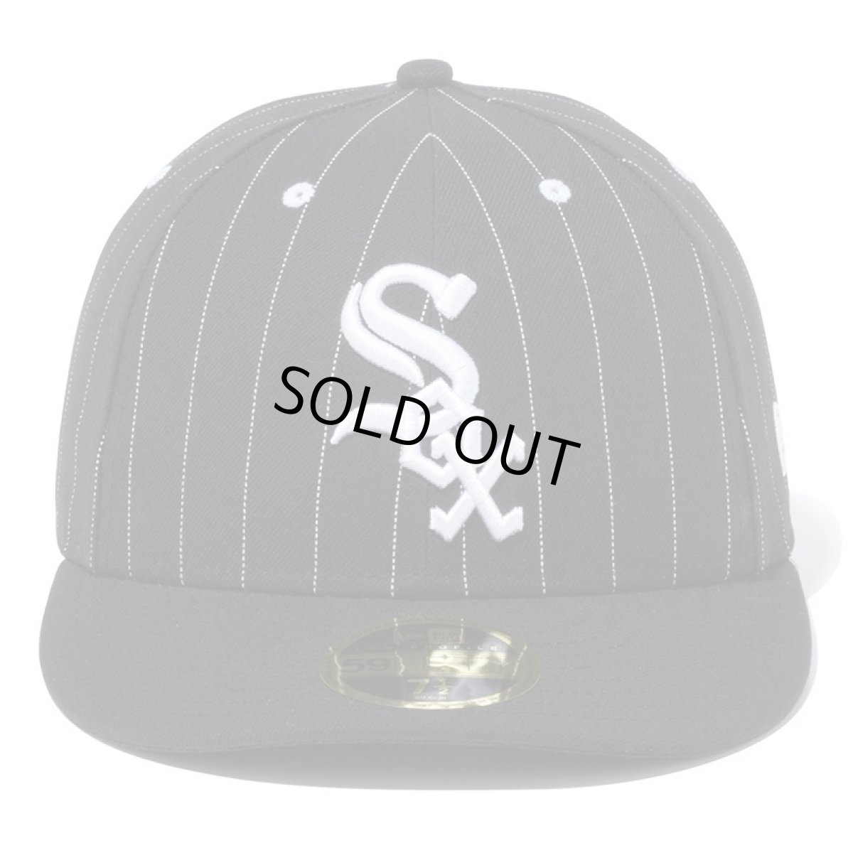画像2: NEWERA（ニューエラ）“LP 59FIFTY MLB Pinstripe シカゴ・ホワイトソックス ブラック” (2)