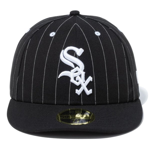 画像2: NEWERA（ニューエラ）“LP 59FIFTY MLB Pinstripe シカゴ・ホワイトソックス ブラック” (2)