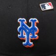 画像5: 【ラスト7 5/8 (60.6cm)のみ】NEWERA（ニューエラ）“59FIFTY MLB Pins ニューヨーク・メッツ ブラック” (5)