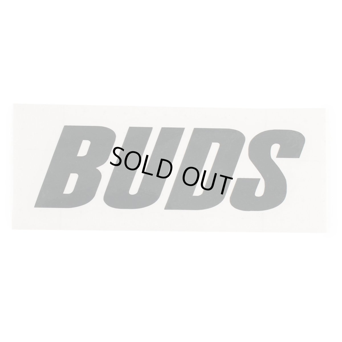 画像1: BUDS（バッズ）“CLASSIC LOGO CUTTING STICKER” (1)
