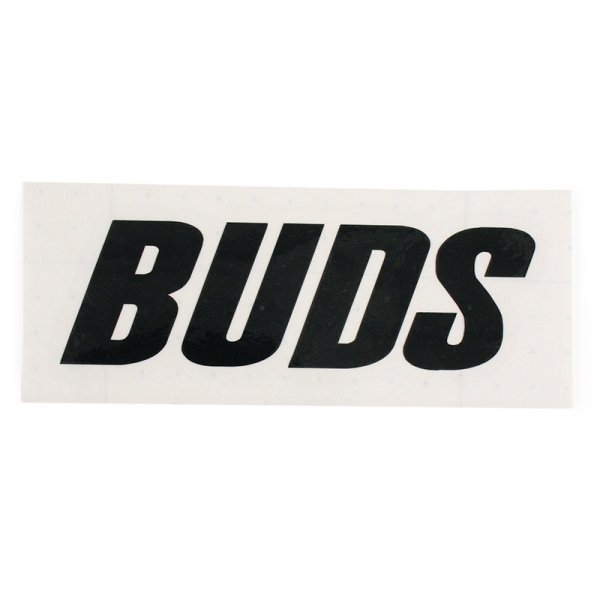 画像1: BUDS（バッズ）“CLASSIC LOGO CUTTING STICKER” (1)