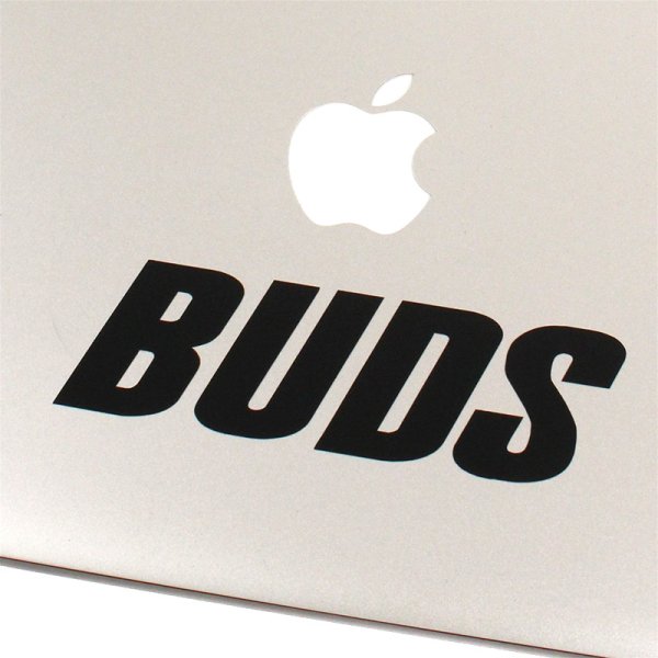画像3: BUDS(バッズ)“CLASSIC LOGO CUTTING STICKER” (3)