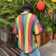画像9: 【ラストM / Lのみ】SPECIAL1 (スペシャル ワン) “STRIPE MARINA TEE -REDxGOLDxGREENxBLACK-” (9)