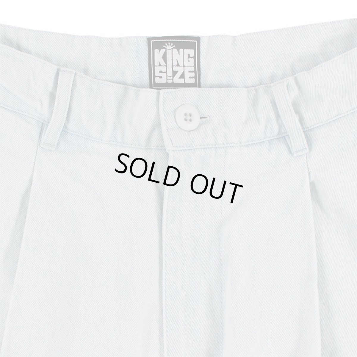 画像5: 【半額】【ラストXLのみ】KINGSIZE（キングサイズ）“TACK BAGGY DENIM PANTS” (5)