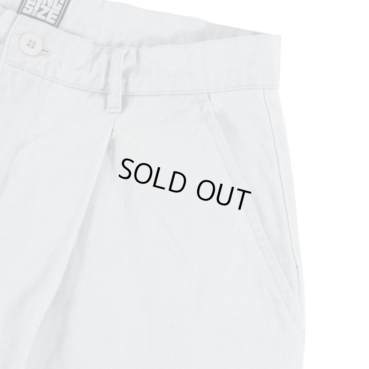 画像6: 【半額】【ラストXLのみ】KINGSIZE（キングサイズ）“TACK BAGGY DENIM PANTS” (6)