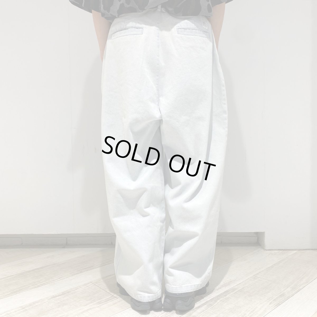 画像15: 【半額】【ラストXLのみ】KINGSIZE（キングサイズ）“TACK BAGGY DENIM PANTS” (15)