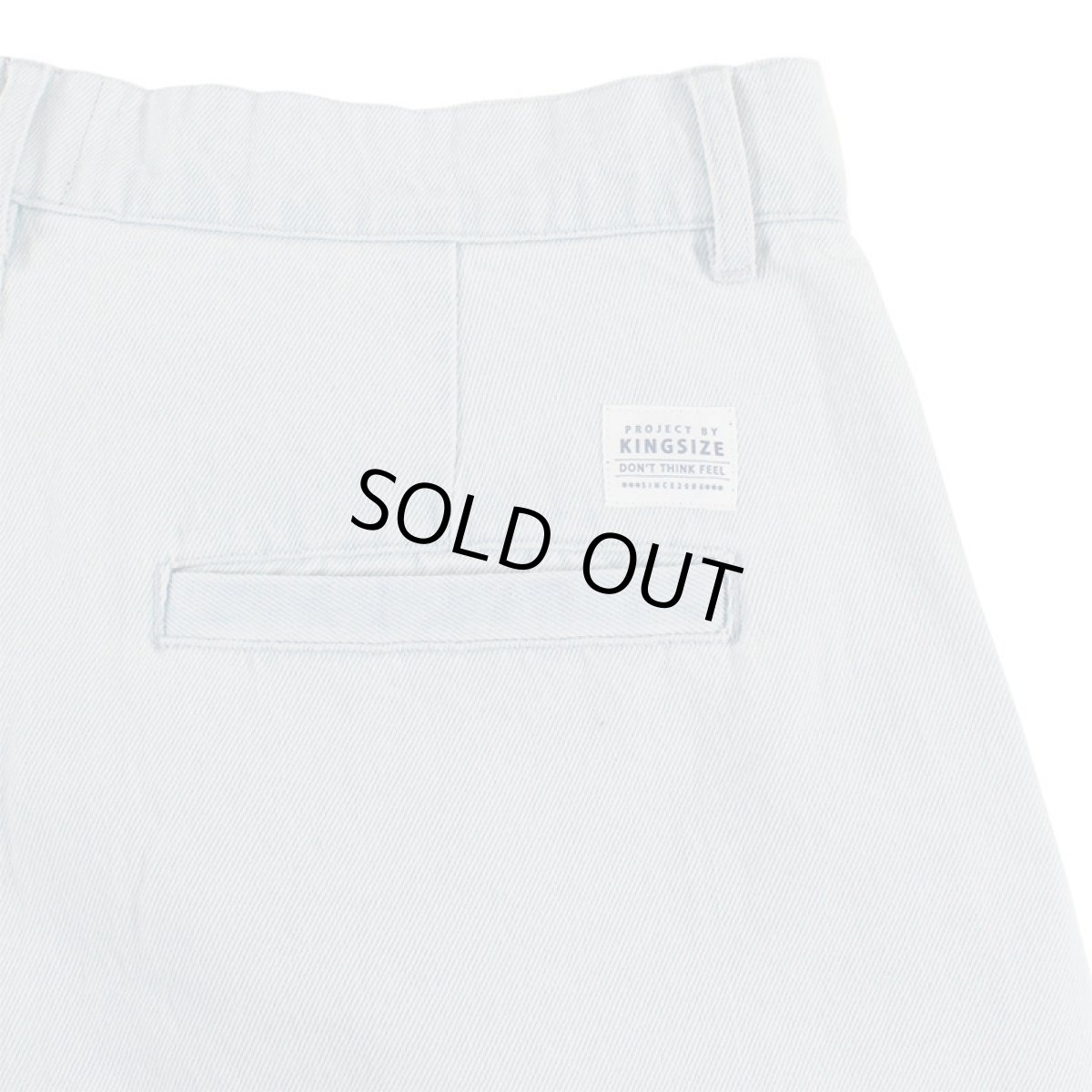 画像9: 【半額】【ラストXLのみ】KINGSIZE（キングサイズ）“TACK BAGGY DENIM PANTS” (9)