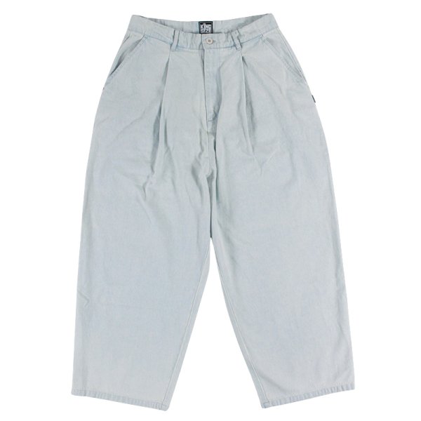 画像1: 【ラストXLのみ】KINGSIZE（キングサイズ）“TACK BAGGY DENIM PANTS” (1)