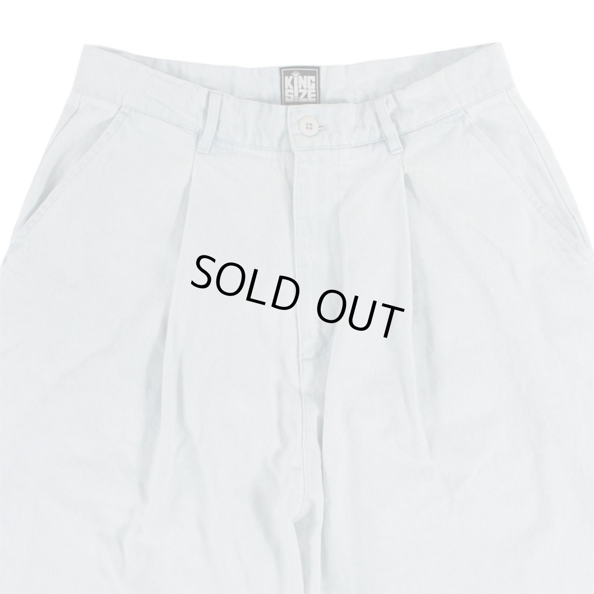 画像3: 【半額】【ラストXLのみ】KINGSIZE（キングサイズ）“TACK BAGGY DENIM PANTS” (3)