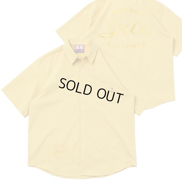 画像1: 【ラストLのみ】IRIE by irielife(アイリー バイ アイリーライフ) “CURSIVE LOGO S/S SHIRT” (1)