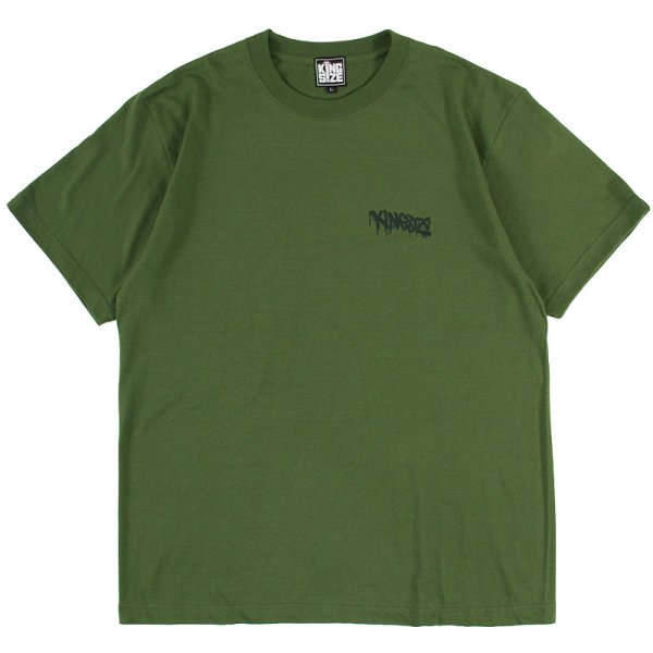画像1: 【ラストSのみ】KINGSIZE（キングサイズ）“CASPER DRIP TEE” (1)