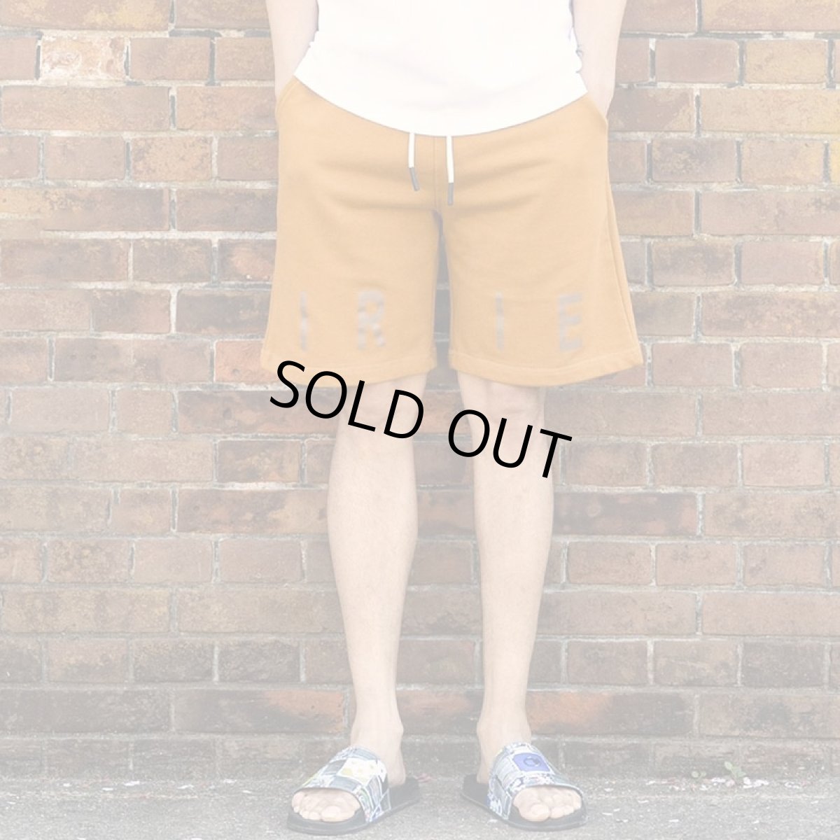 画像12: 【半額】【ラストMのみ】IRIE by irielife(アイリー バイ アイリーライフ) “LOGO SWEAT SHORTS” (12)