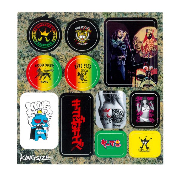 画像1: KINGSIZE（キングサイズ）“STICKER SHEET” (1)