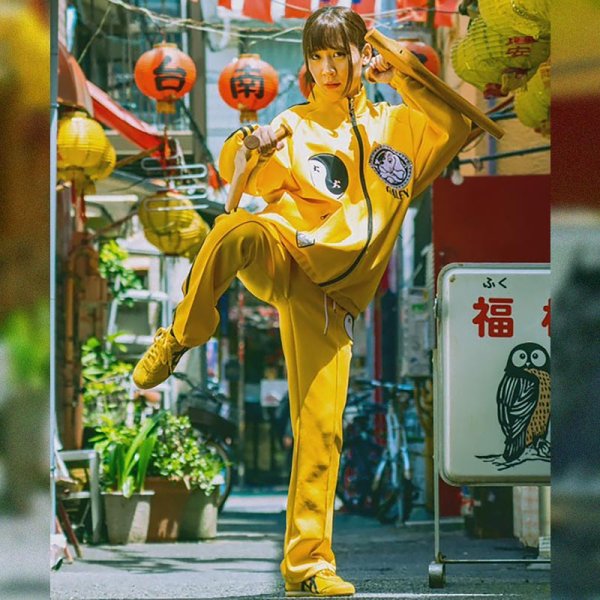 画像15: 【ラスト大型犬（XL）のみ】GALFY(ガルフィー) “少林寺犬法フレアトラックパンツ” (15)